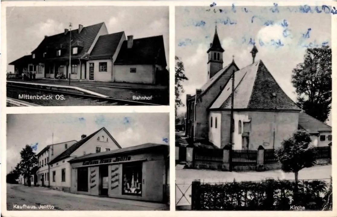 Fotografia archiwalna tego samego miejsca.